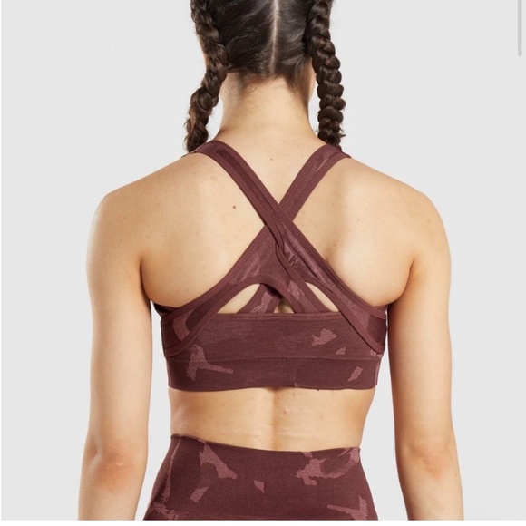 GYMSHARK ADAPT CAMO SPORTS BRA XXL - Picture 2 of 9